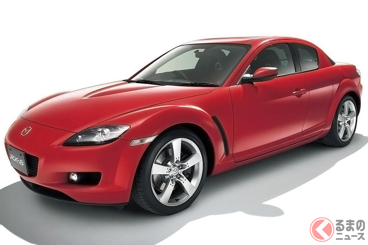 使い勝手も良好で、最後ロータリーエンジン搭載車でもある「RX-8」