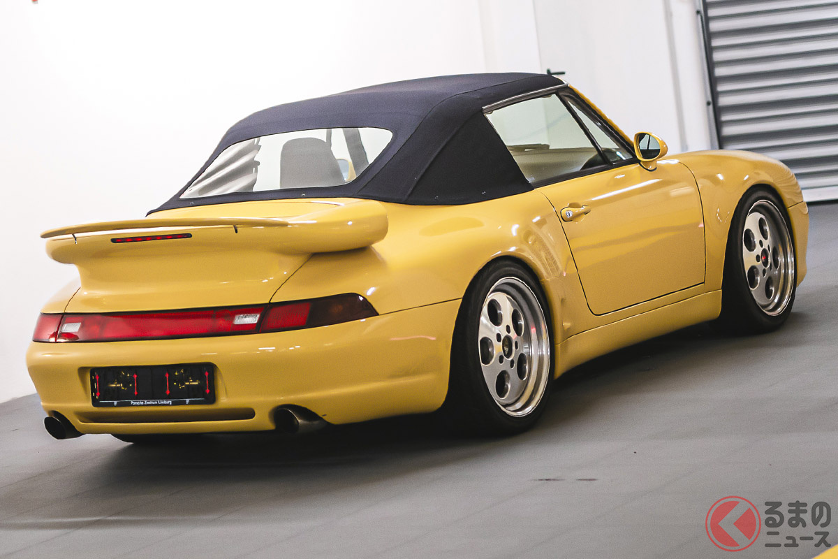 ヴィットリオ・シュトロゼックのエアロダイナミクスへの深い造詣が伺えるエアインテークと一体となったリアウイング(C)2021 Courtesy of RM Sotheby's