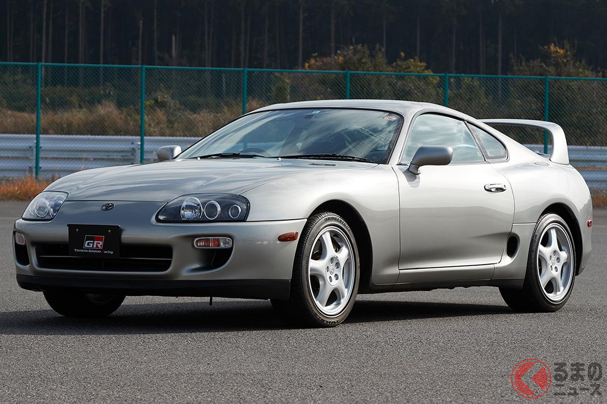 FRのピュアスポーツカーとして人気を博した「A80型 スープラ」