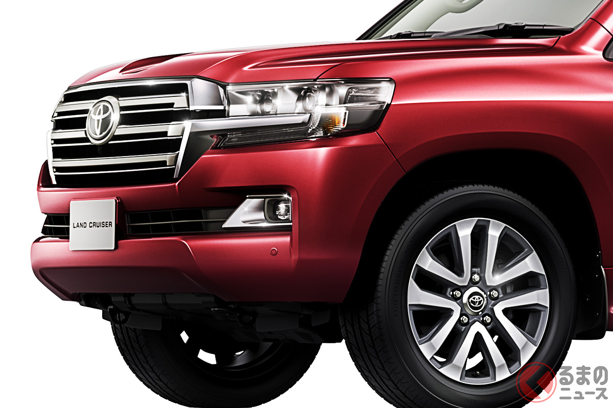トヨタの現行「ランドクルーザー(200系)」(日本仕様)