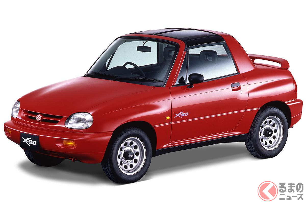 2シーターのSUVというコンセプトもデザインも奇抜すぎた「X-90」