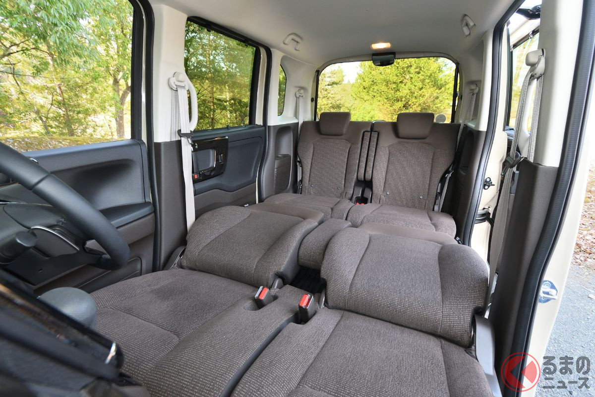 車中泊も可能!? 余裕の室内空間も人気のひとつ?