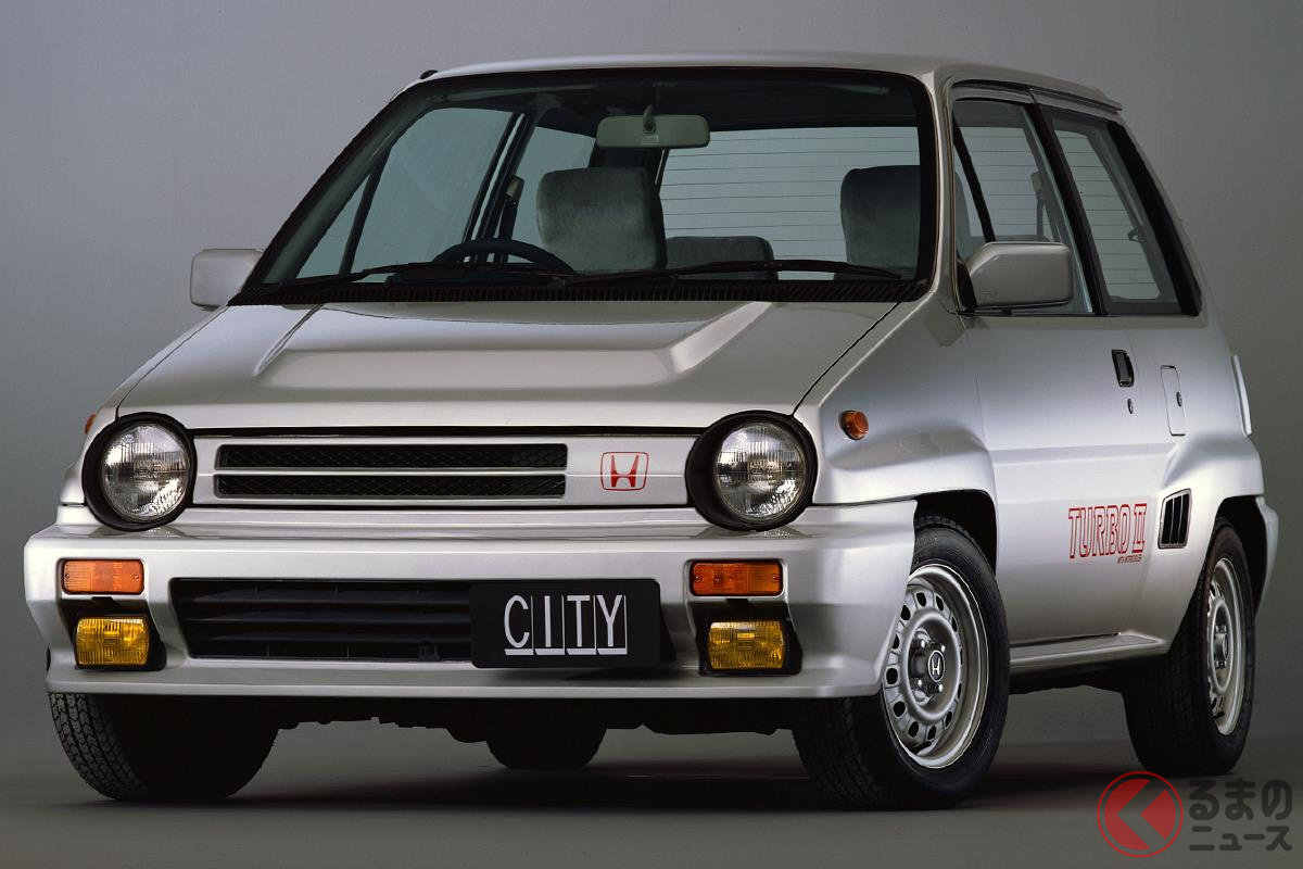 迫力がありながらスマートに処理されたエアロの「シティ ターボII」