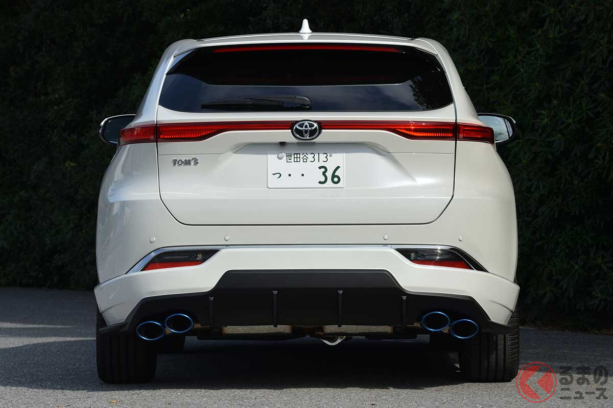 トヨタ ハリアー にレース技術を注入 トムスカスタムでスポーツ プレミアムに変身 くるまのニュース トヨタ ハリアー にレース技術を注入 トムスカスタムでスポーツ プレミアムに変身 くるまのニュース