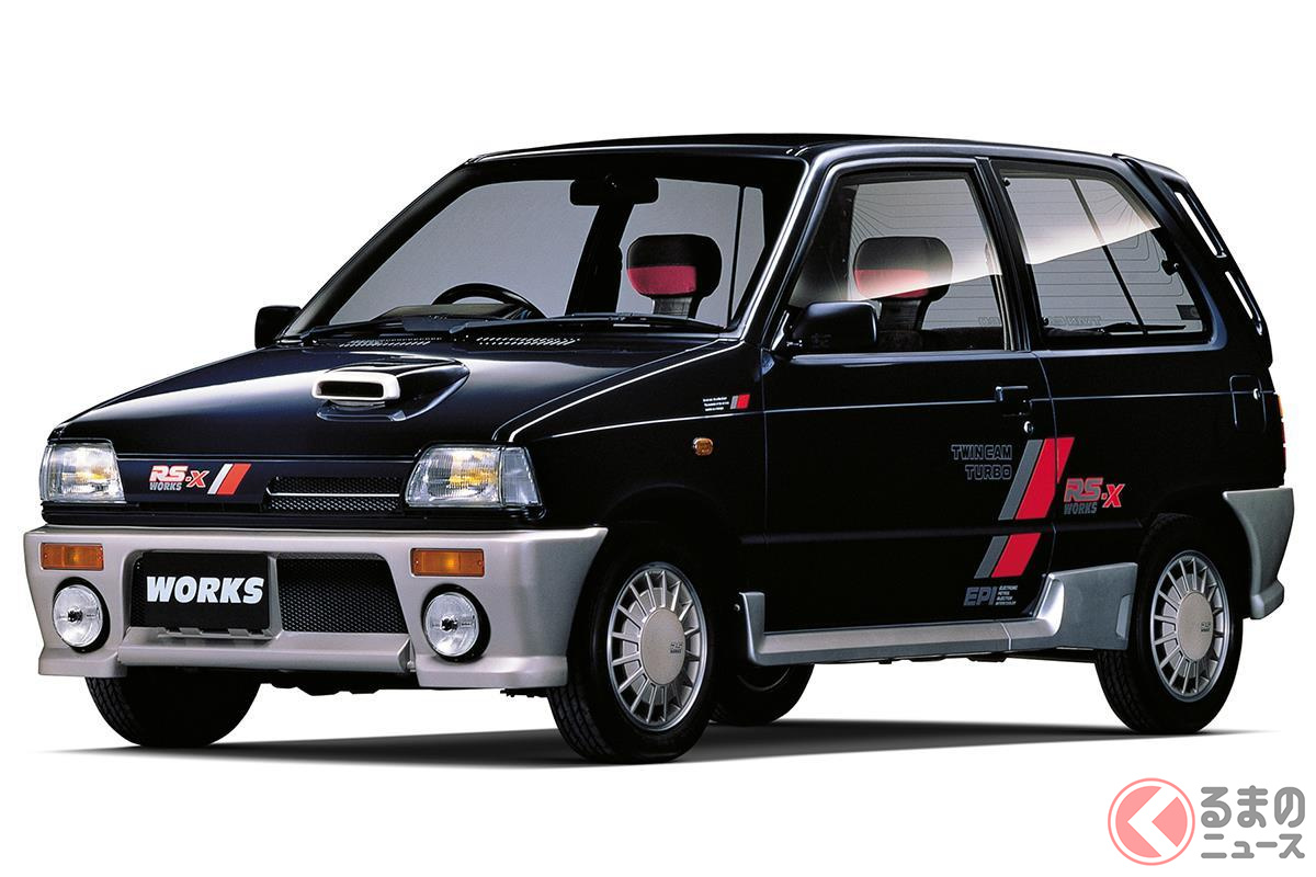 高性能軽乗用車の頂点に君臨した初代「アルトワークス」