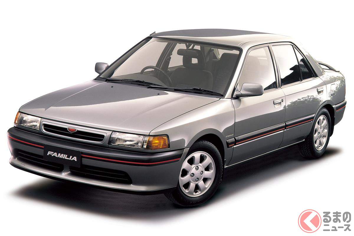 GTグレードでもパンチ力を失ってしまった7代目「ファミリア」