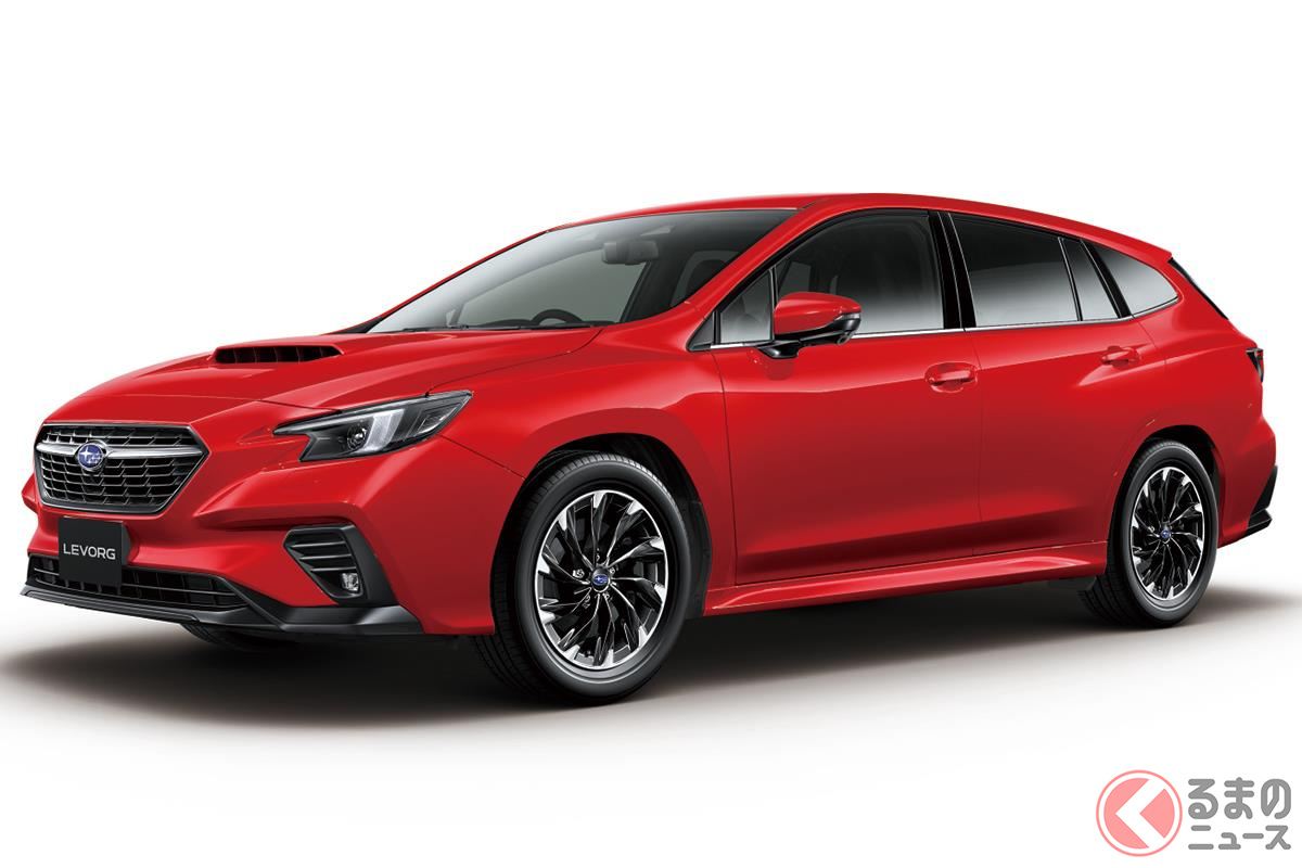 スポーティなデザインと高い安全性が評価されている新型「レヴォーグ」