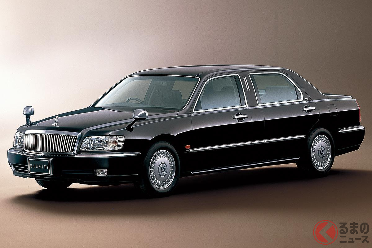 テレビのニュースや報道番組で映る機会が多い激レアモデルの「ディグニティ」