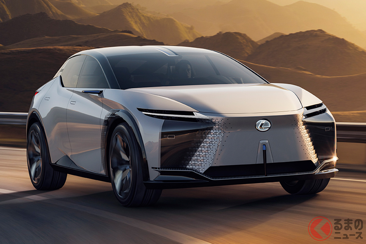 レクサスが世界初公開した「LF-Zエレクトリファイド」
