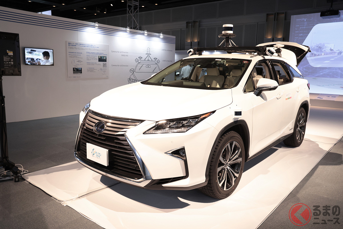 東京臨海部実証実験参加車両(金沢大学) ※フォト:SIP cafe