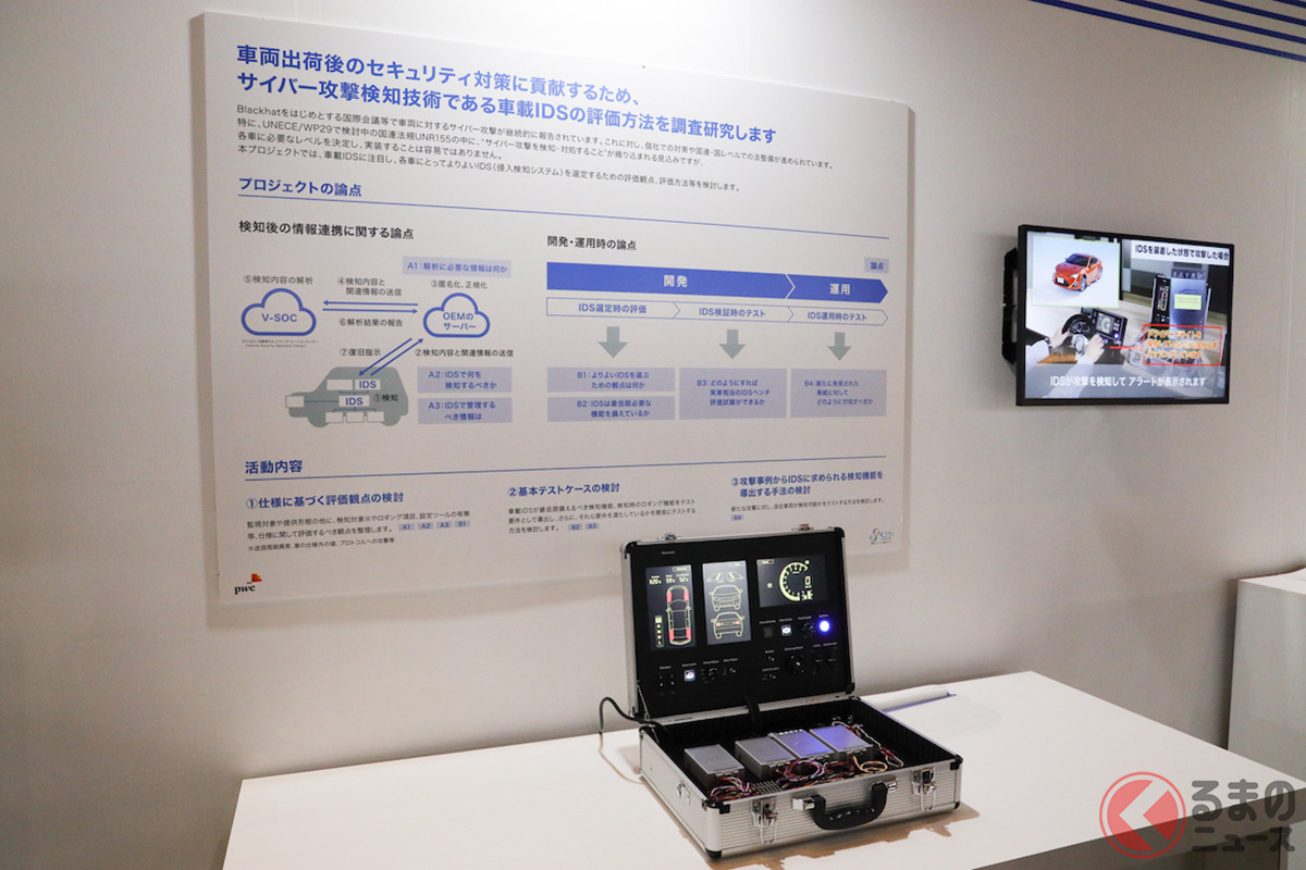 サイバーセキュリティ機器 ※フォト:SIP cafe