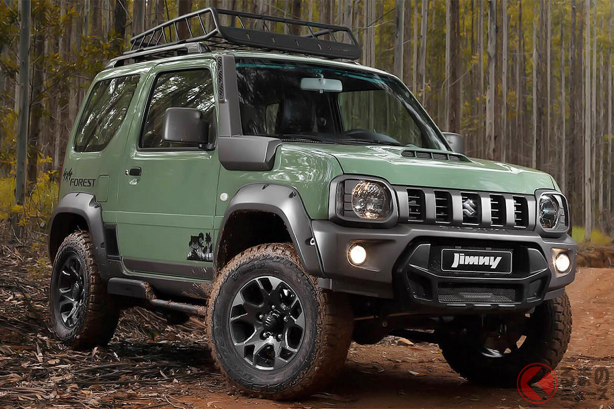 オフロード性能に磨きをかけたブラジル製「ジムニー」(画像は「ジムニー フォレスト」)