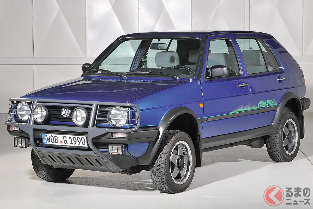 本格的なオフロード車に仕立てられた本物のクロスオーバー車「ゴルフ カントリー」