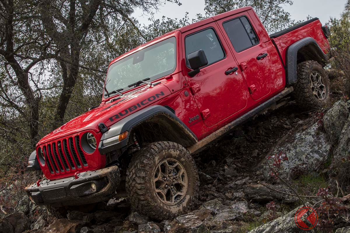 日本未発売の「ジープ・グラディエーター」だが、2021年中にも上陸する予定だ