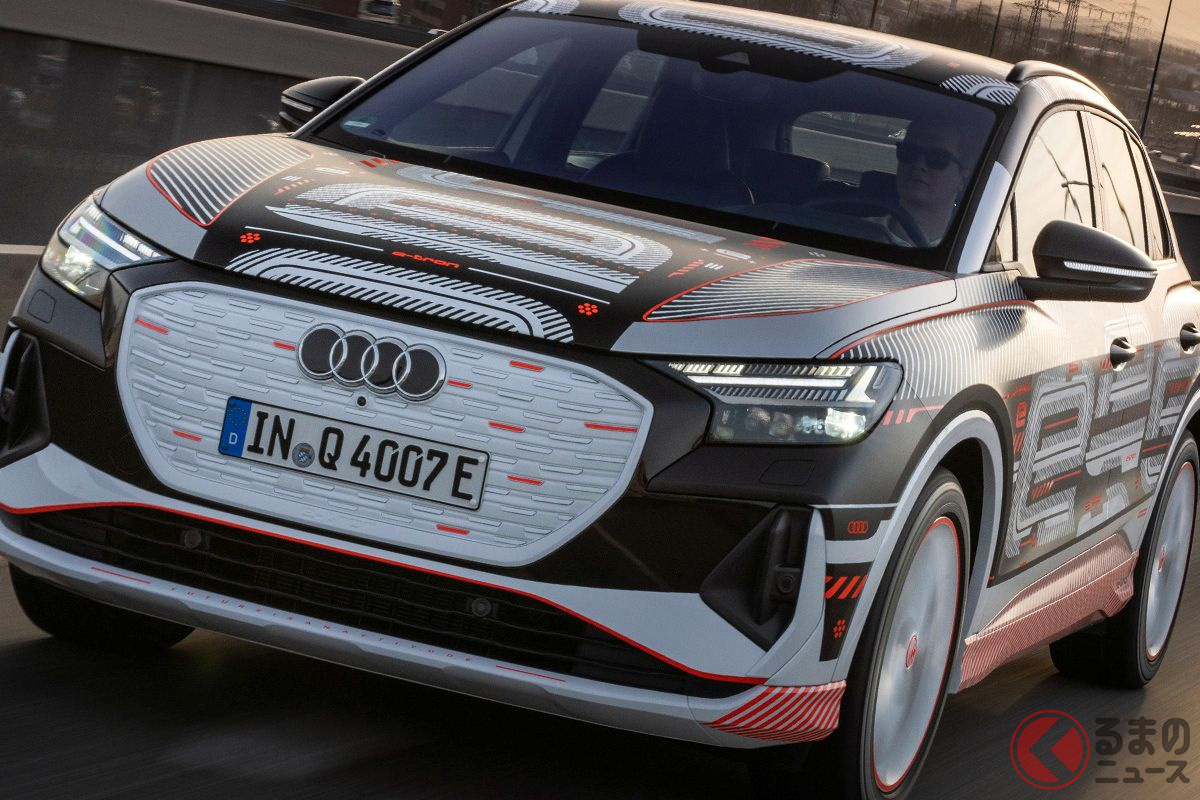 アウディの新型EV「Q4 e-tron」の走り