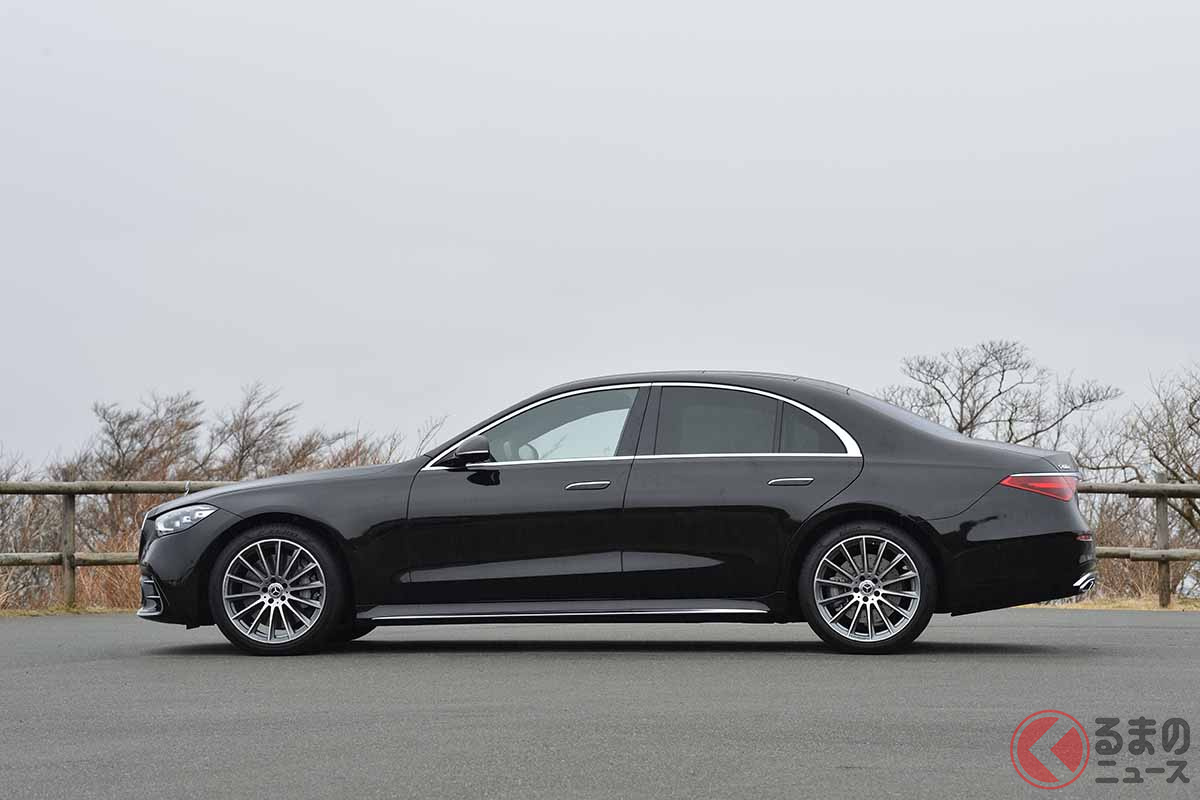 メルセデス・ベンツ新型「Sクラス」の全長は5180mm、ホイールベースは3105mm