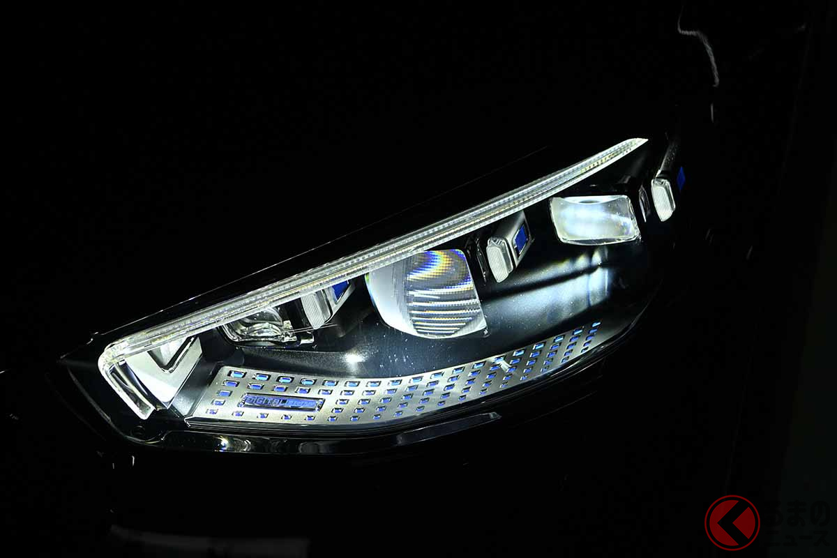 メルセデス・ベンツ新型「Sクラス」のデジタルライト