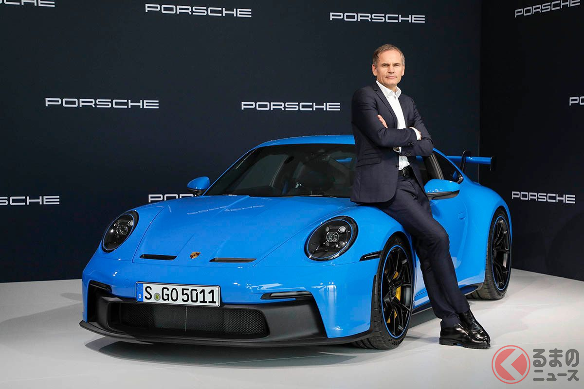 ポルシェAG取締役会会長のオリバー・ブルーメ氏