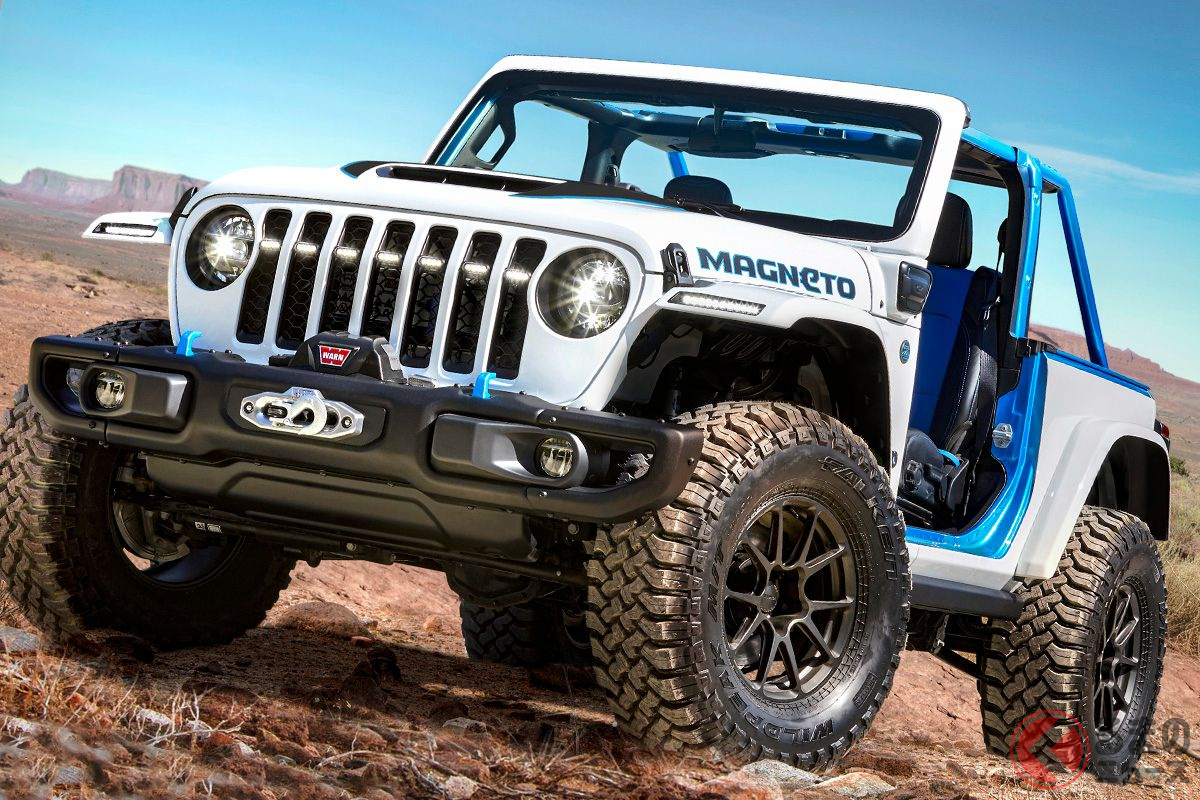 ジープの電気自動車(EV)コンセプトモデル「Magneto」