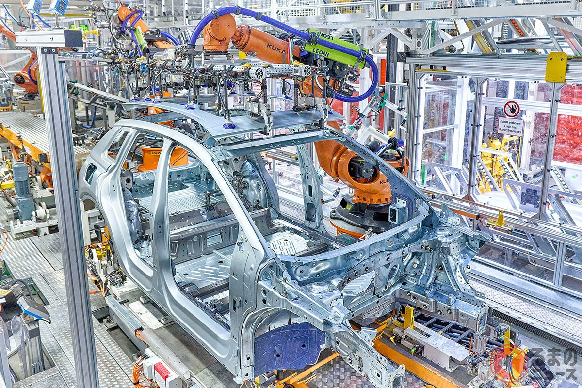 ドイツ・ザクセン州にあるツヴィッカウ工場で生産が開始されたアウディの新型電動コンパクトSUV「Q4 e-tron」