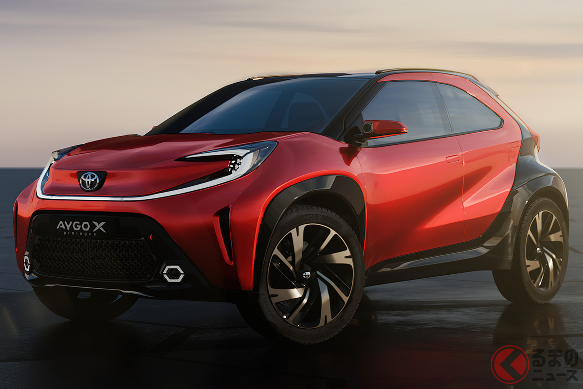 ドラレコ内蔵 トヨタ新型 アイゴxプロローグ がカッコ良い Suv感強調でスポーティに くるまのニュース ドラレコ内蔵 トヨタ新型 アイゴxプロローグ がカッコ良い Suv感強調でスポーティに くるまのニュース