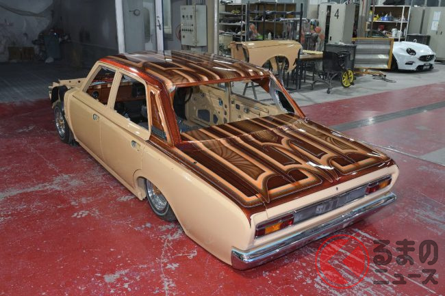 トヨタ クラウン がローライダー化 スゴ技ペイントが度肝を抜くカスタムモデルとは くるまのニュース トヨタ クラウン がローライダー化 スゴ技ペイントが度肝を抜くカスタムモデルとは くるまのニュース