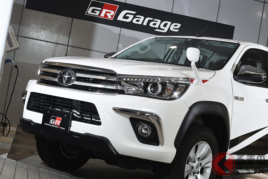 トヨタモビリティ東京の試乗車(バンパーなど一部販売モデルと異なる)