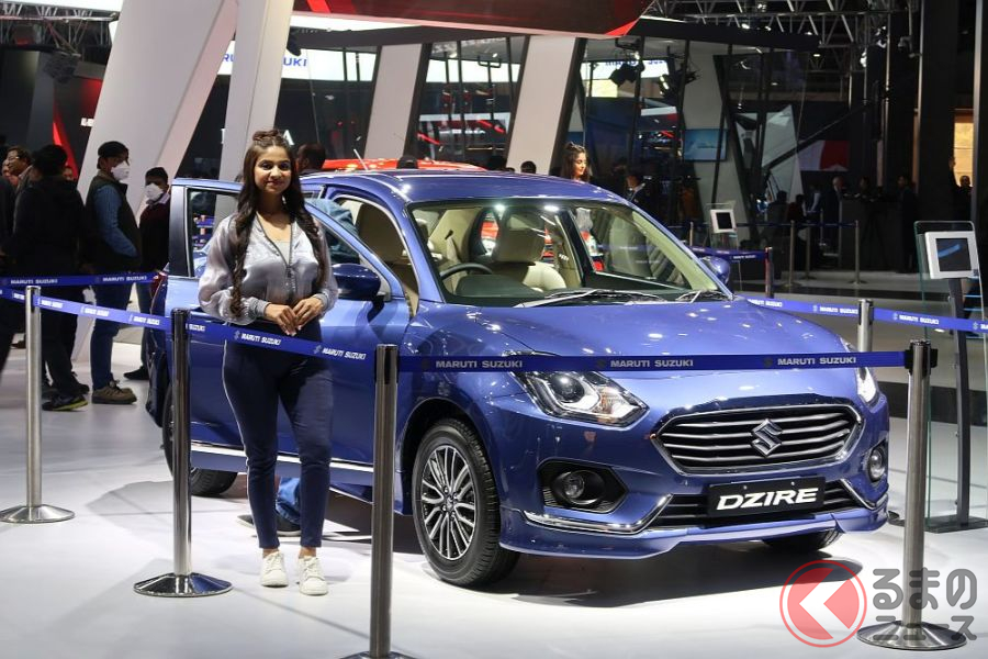 日本市場には設定されていないスイフトのセダンモデル「ディザイア」