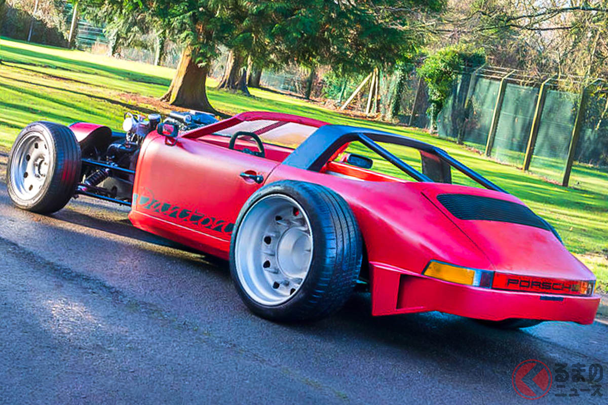 リアにエンジンは搭載されていないが、もっともポルシェらしさが残っている(C)Bonhams 2001-2021