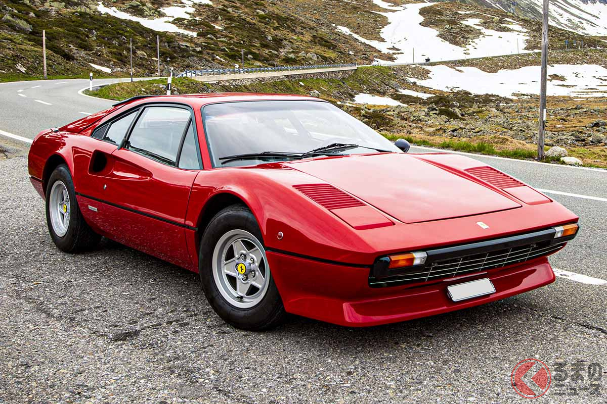 一度もフルレストアを受けていない「プリザーブド」である点も高値の理由となったフェラーリ「308GTB」(C)2021 Courtesy of RM Sotheby's