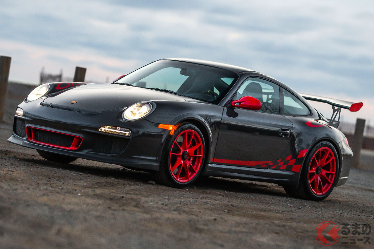 走行距離はわずか約5214kmという「911 GT3 RS 3.8」(C)2021 Courtesy of RM Sotheby's