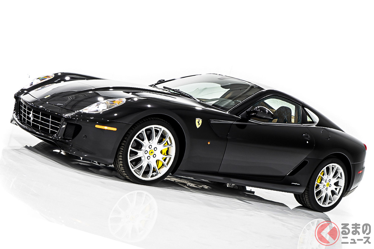 信頼性の高くなった6速セミAT「F1スーパーファスト」を搭載した「599」は狙い目の1台といえるかもしれない(C)2021 Courtesy of RM Sotheby's