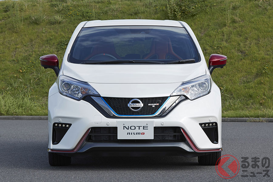 日産独自のパワーユニット「e-POWER」を搭載する「ノートe-POWERニスモ」
