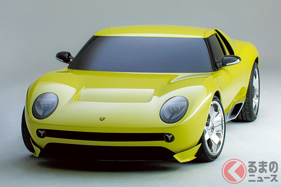 ミウラ誕生40周年を記念する2006年最初の国際モーターショー、NAIAS(北米国際自動車ショー)で正式に一般公開された