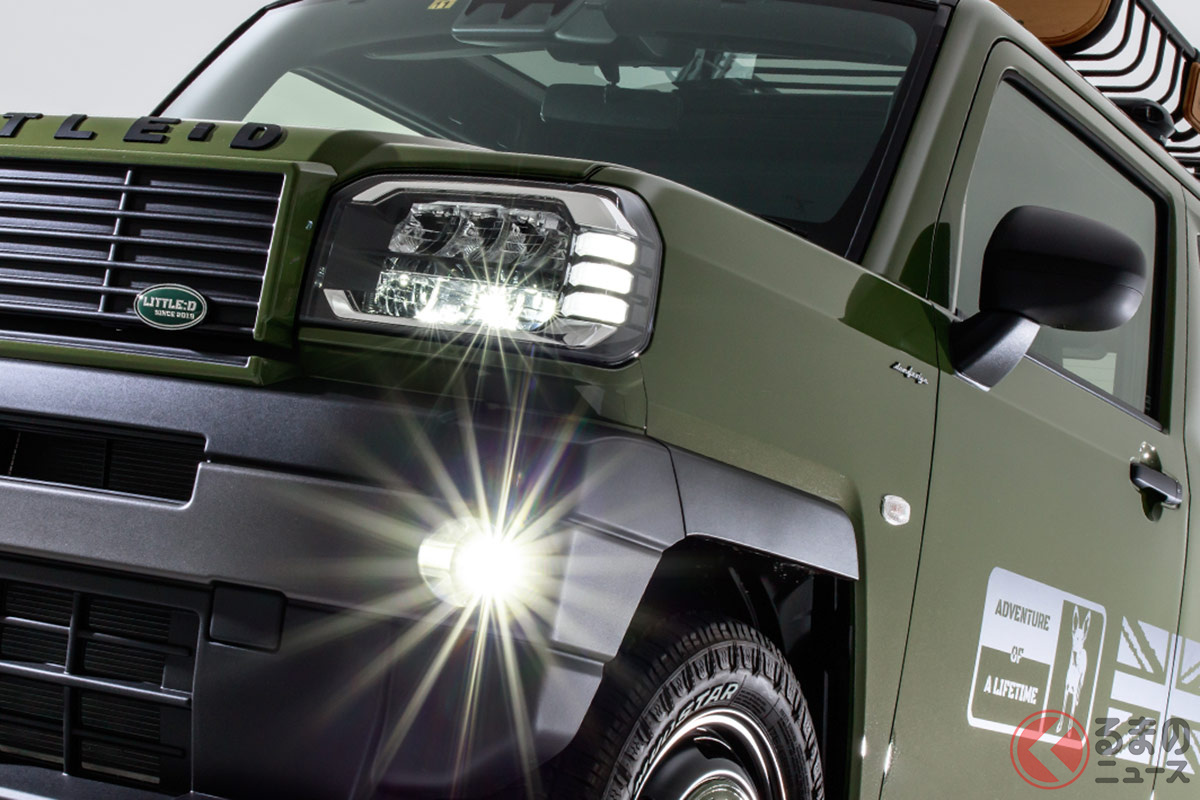 アウトドアギアのテイストを盛り込んだ「TAFT little D.」