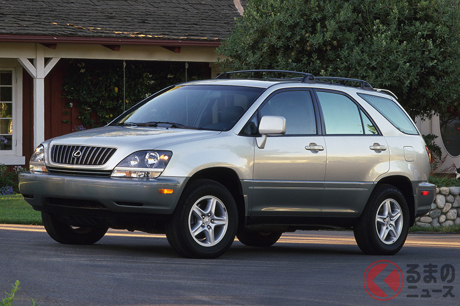 1998年に北米で発売された初代レクサス「RX」