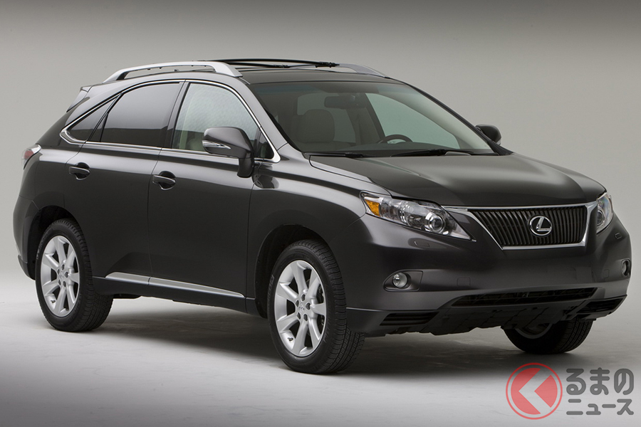 2007年にフルモデルチェンジして登場した3代目レクサス「RX」。このモデルから日本でもレクサスRXとして発売されている