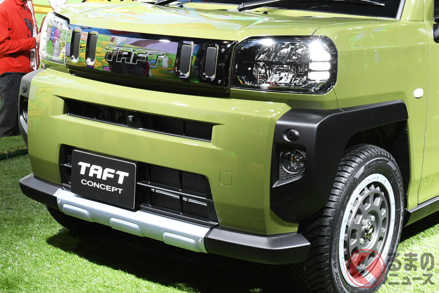 東京オートサロン2020で公開されたダイハツ「タフトコンセプト」