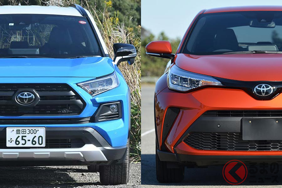 ワイルドな「RAV4」と都会派の「C-HR」