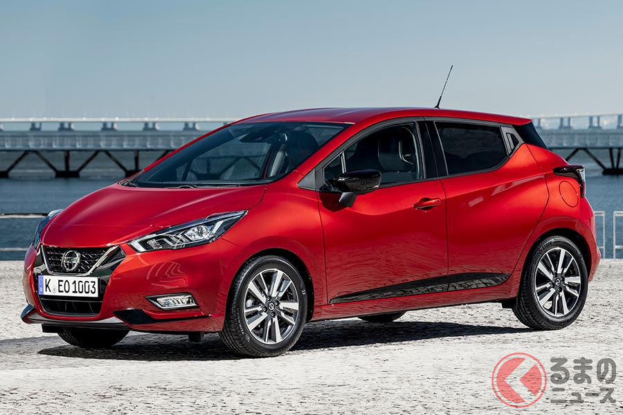 欧州市場では元々「マーチ」の欧州名だったが2017年のフルモデルチェンジで単独モデルとなった「マイクラ」