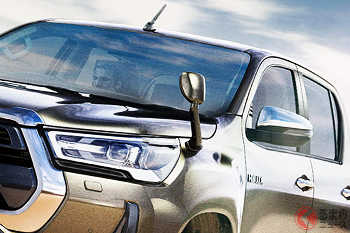 通称「きのこミラー」。なぜ最近見かける機会が減っているのでしょうか。