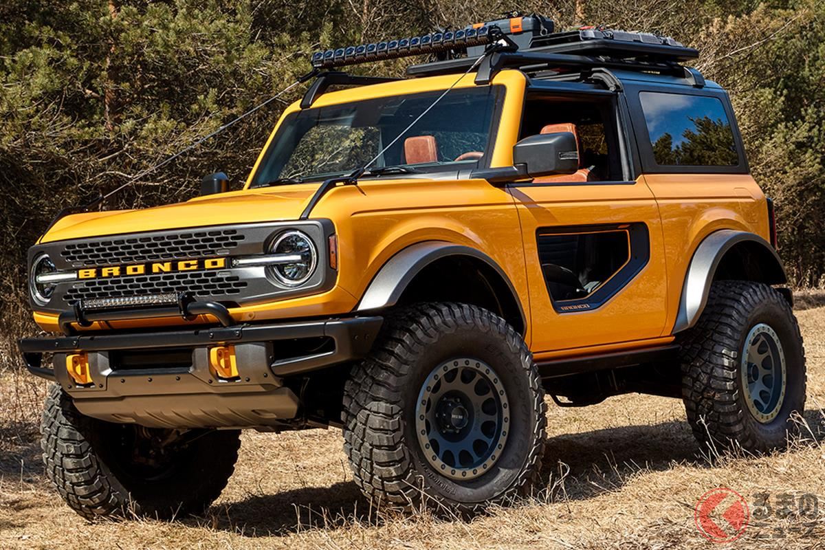 初代をオマージュしながら最新のデザインを癒合させた「ブロンコ」