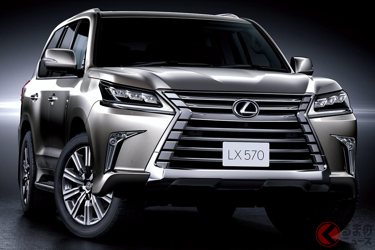 国産ハイエンドSUVの最高峰に位置する「LX570」