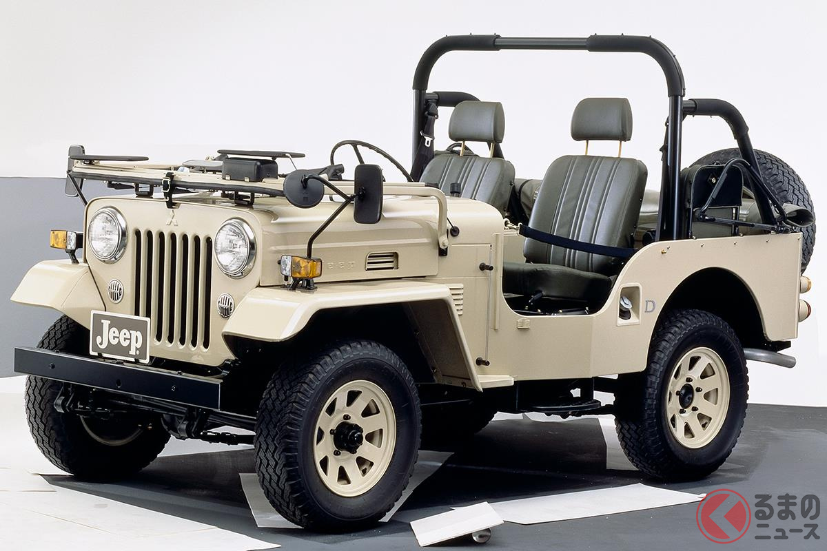 悪路走破性のみを追求して快適性は二の次だった「ジープ」