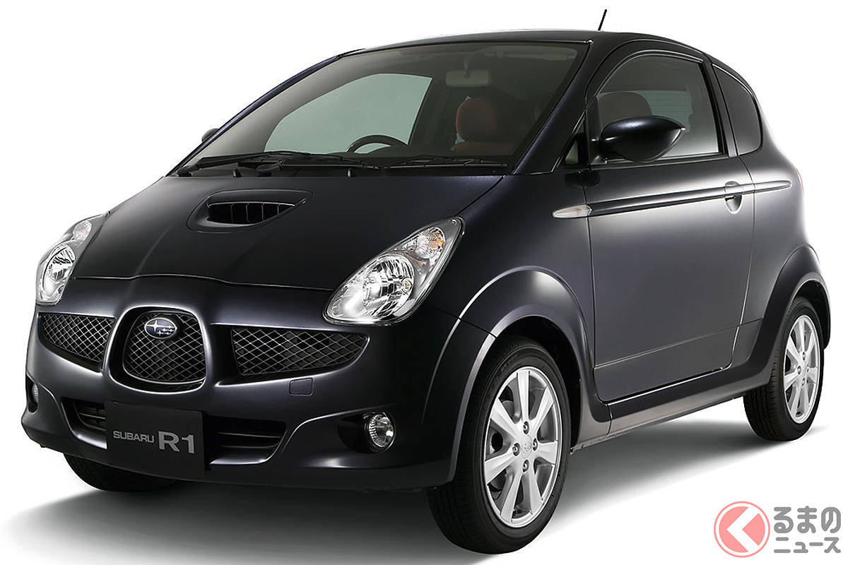 居住性よりもデザインを優先した軽自動車の「R1」