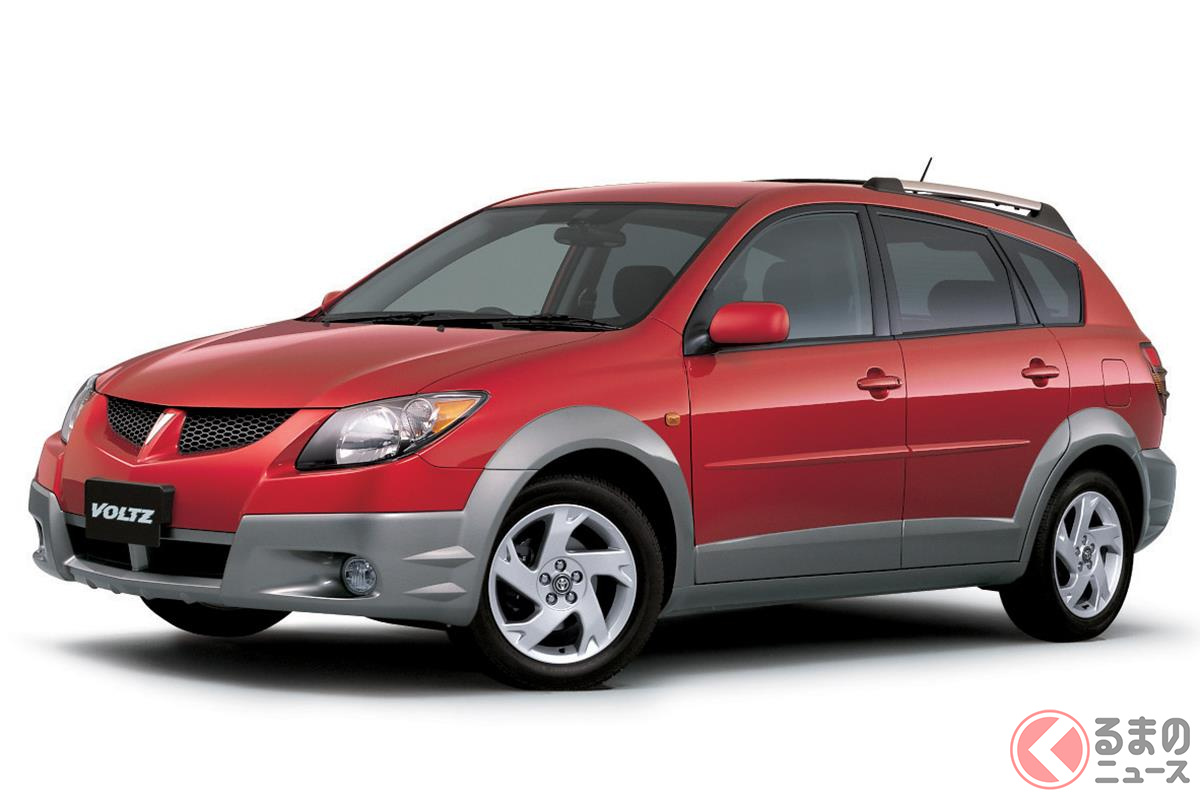 トヨタ車らしからぬデザインが不評だった「ヴォルツ」