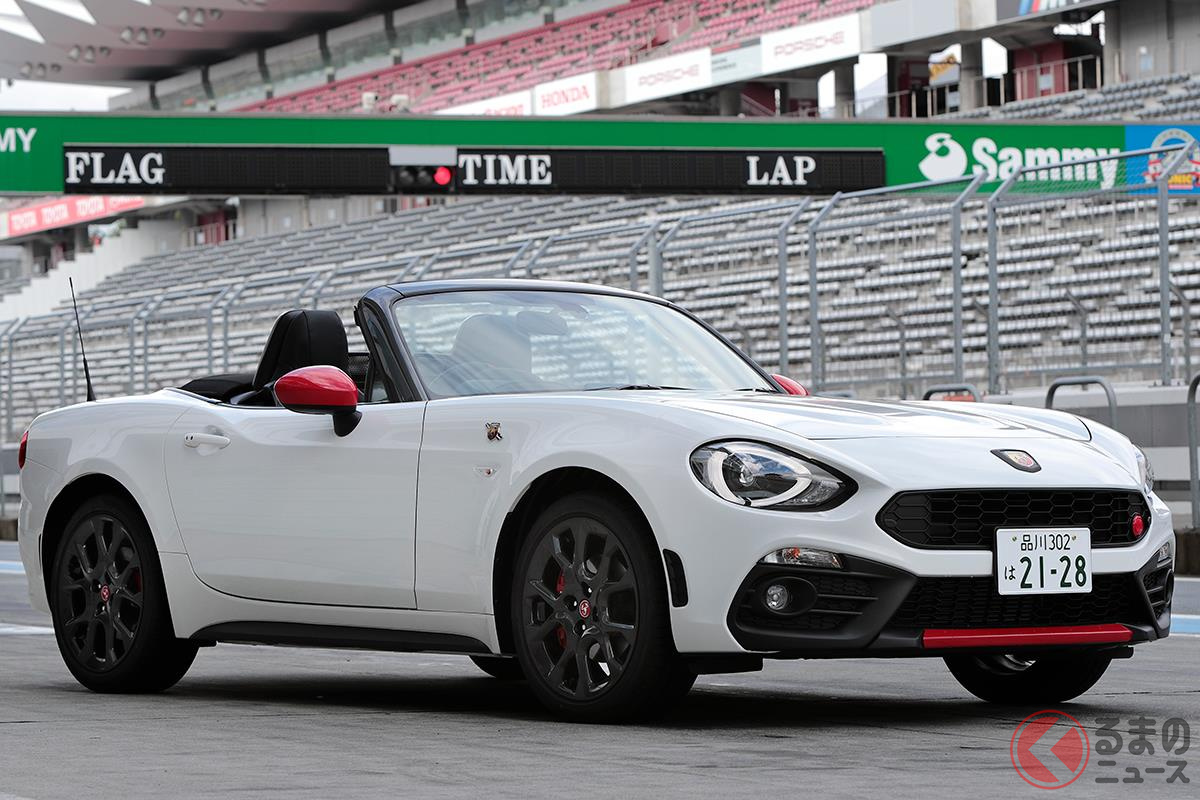 日本とイタリア合作で誕生したアバルト「124スパイダー」