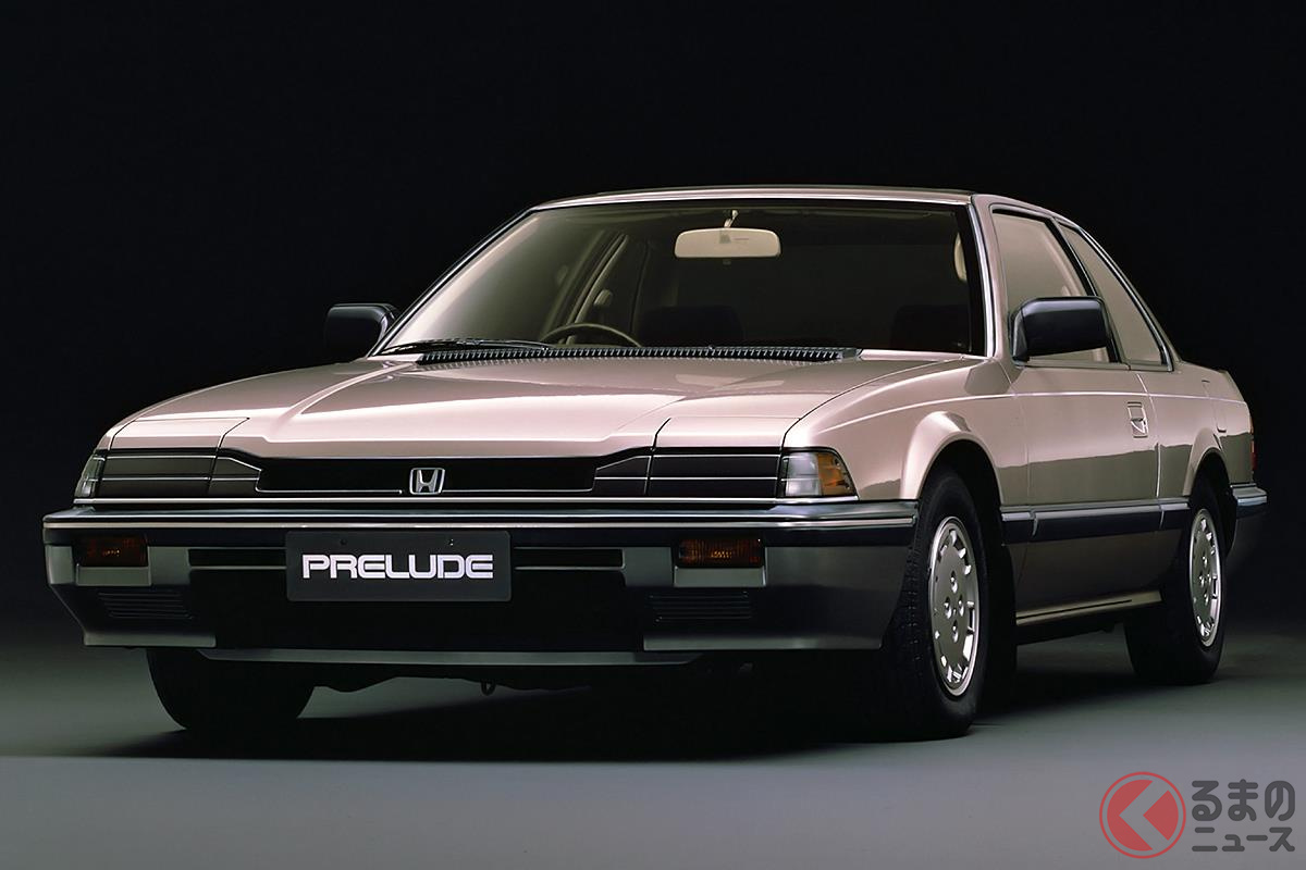 スタイリッシュなデザインと優れた走りが好評だった2代目「プレリュード」