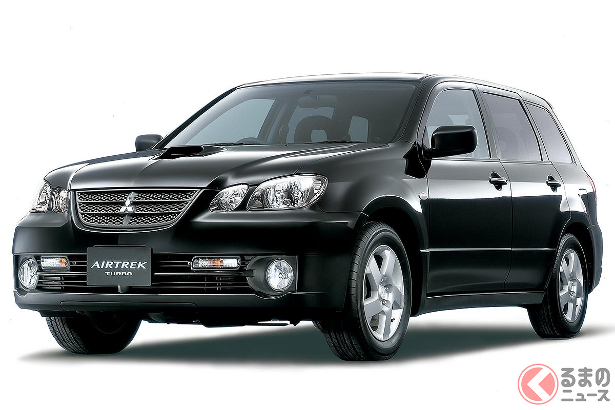 ボンネットのエアスクープのみで控えめに高性能さを主張する「エアトレック ターボR」