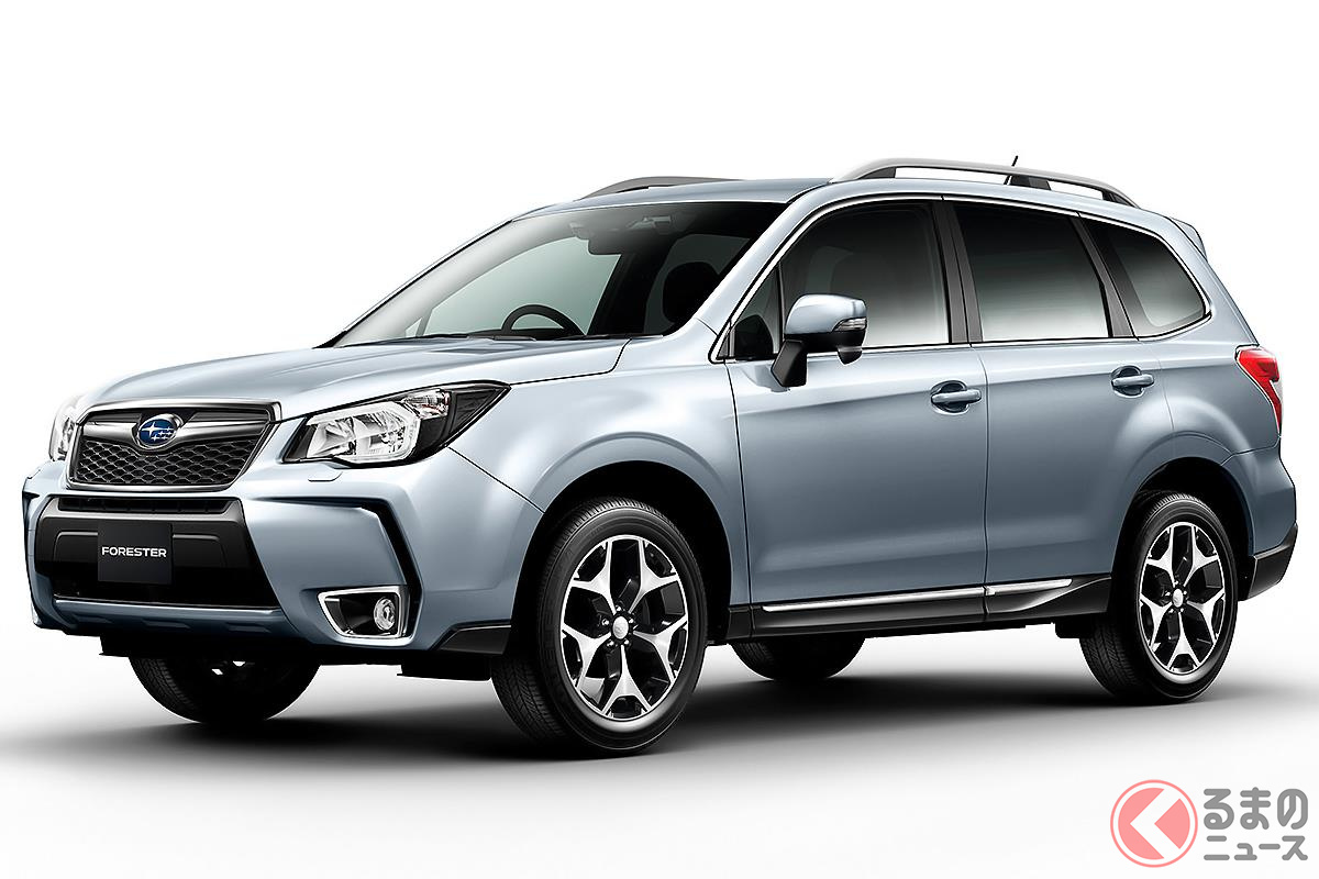 280馬力のエンジンを搭載していながら外観はおとなしい「フォレスター XT」